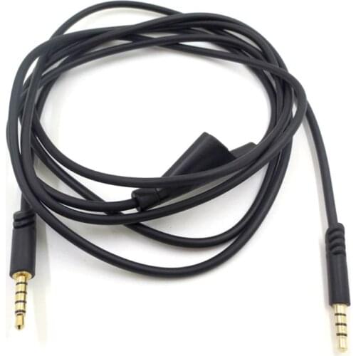 Replacement Earphone Cable with Volume Control for astro A10 A40 Gaming Headsets Accessories