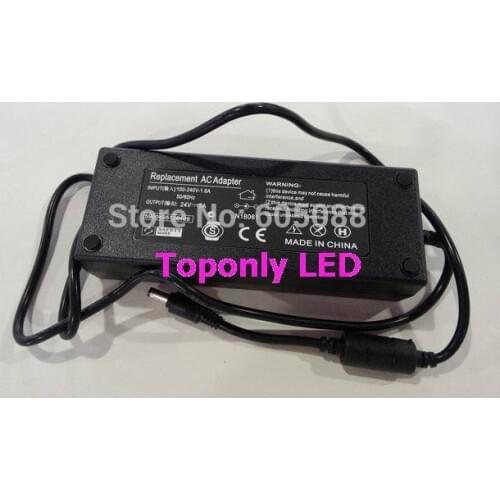 2016 Good quality led transformer 24v 5a 120w led power adapter ac100-240v to dc24v power driver for led strip/module 100pcs/lot