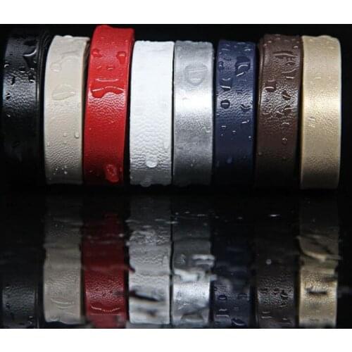 High Quality 120/150/180cm Flat Sheepskin Leather Shoelaces Soft Luxury Goatskin Shoe Laces For Sneakers & Boots