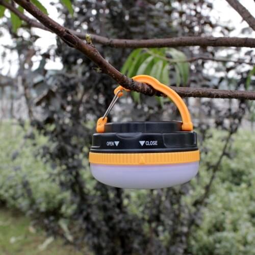 YUPARD Tent Camping lantern Portable flashlight Brightness LED mini Lantern for 3AAA battery outdoor sport fishing