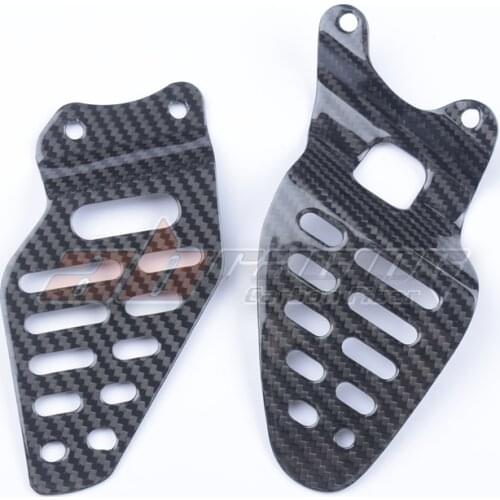 Heel Plate Guard Cover For Yamaha R6 2006 - 2014 2015 2016 17 18 19 2020 Full Carbon Fiber 100