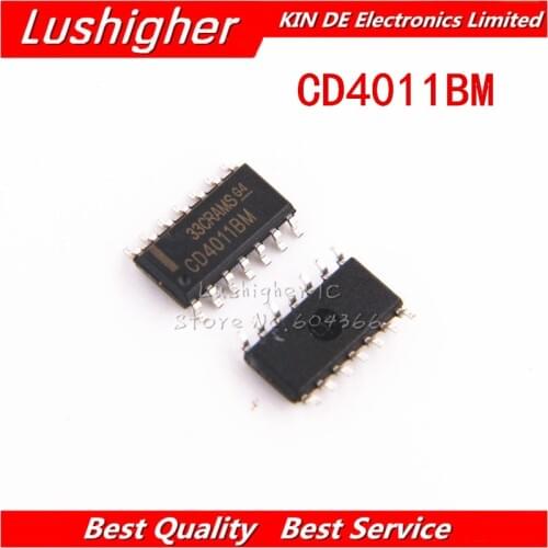 10PCS CD4011BM SOP CD4011BM96 SOP14 CD4011 SMD IC New Original