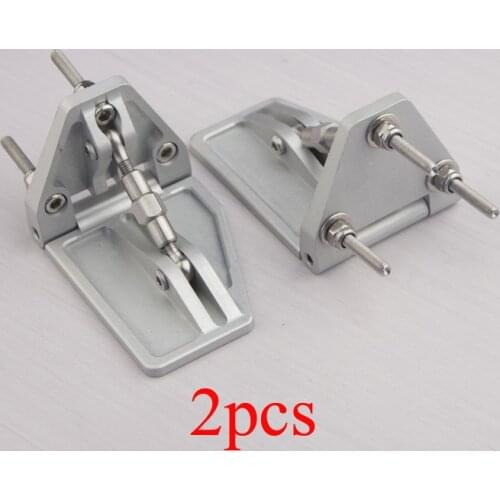 2Pcs 38*55*35mm Metal Trim Flaps Triangle Shape Spare Parts For Electric RC Petrol Boat Model/O Speedboat