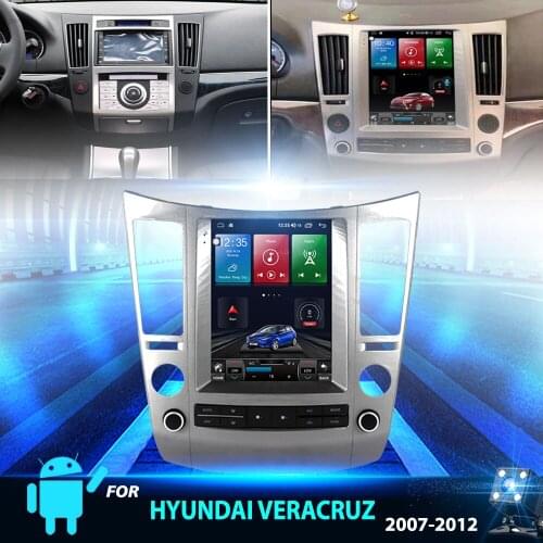 Android 10 Radio For Hyundai Veracruz 2007-2012 Car GPS Navi Auto Vertical Screen Multimedia Video Player