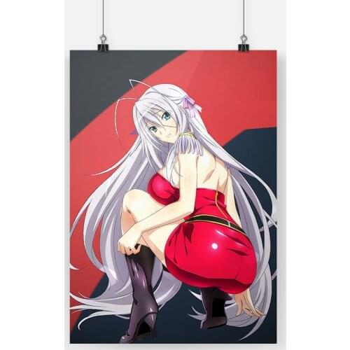 Anime girl canvas painting decor wall art pictures bedroom study home living room decoration prints poster