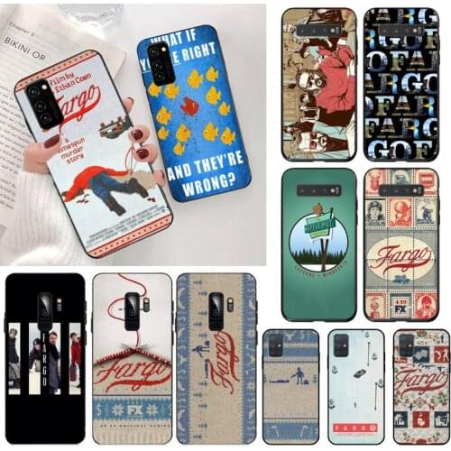 New TV Fargo Phone Case for Samsung S20 plus Ultra S6 S7 edge S8 S9 plus S10 5G lite 2020