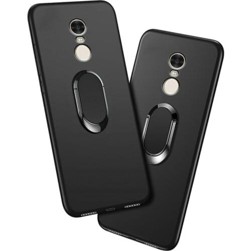 Cover For Xiaomi Redmi Note 4X 4 X Case RedmiNote4 Classic Finger Ring 360 Degree Rotation Soft Silicon