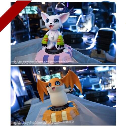 Cosmile Anime Digimon Adventure Tailmon Patamon Figure Doll Model Toy Figurine C Limit in Stock