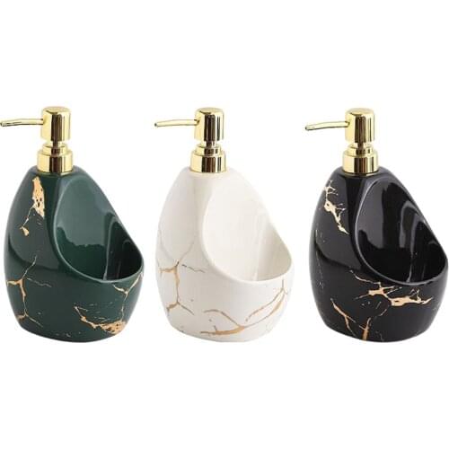 Lotion Dispenser Hand Soap Liquid Makeup Bottle Holder Kitchen Home Office Foaming Sink Gel Organizer