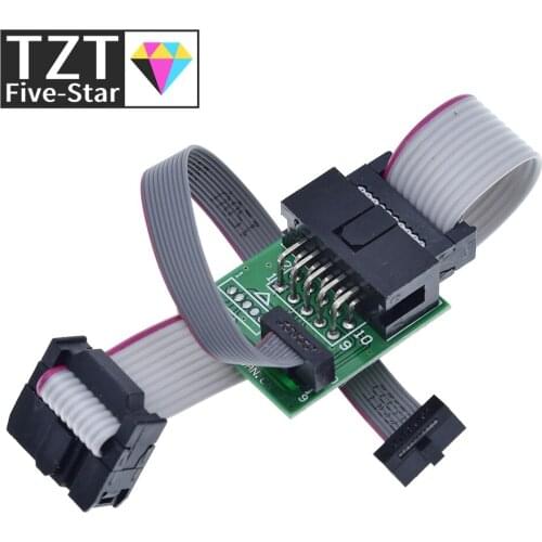 Downloader Cable Bluetooth 4.0 CC2540 zigbee CC2531 Sniffer USB Programmer Wire Download Programming Connector Board