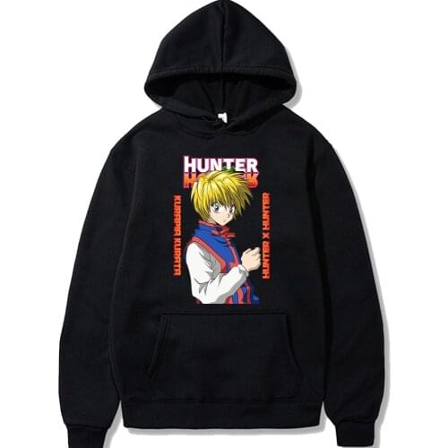Kurapika Cosplay Hoodies Long Sleeves Loose Pullovers Tops Comfortable Clothing