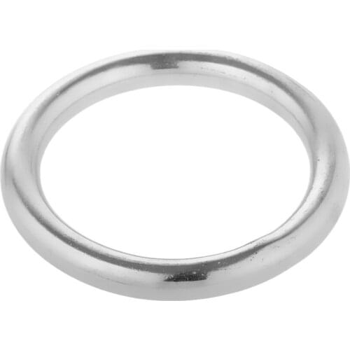 MagiDeal Multi-purpose 304 Stainless Steel Welded O Ring for Hand Bag Webbing Marine Boat DIY Hardware Accessories