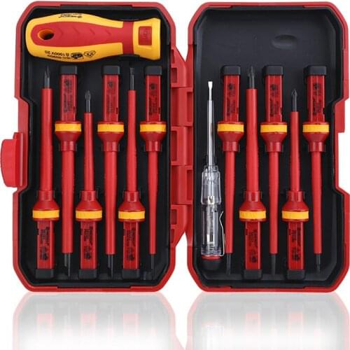 8/13/25 IN 1 Screwdrivers Set Professional Electronic Insulated Screwdrivers High Slotted Durable Repair Hand Tools Accessories