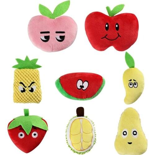 New Puppy Plush Squeaker Toys Non Toxic Interactive Toys for Small Dogs Cats Teething Tugging Chew Quack Sound Toy dog supplies