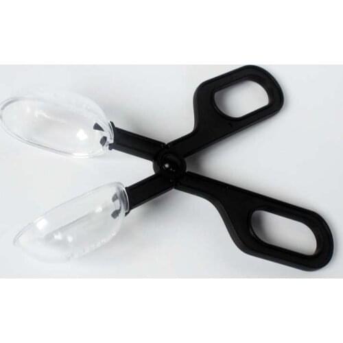 Food tool Grasping/movement Ability Developing Plastic Clip Live Cricket Cockroach Bread Worm Food Catch Tool Climbing Box