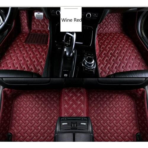 Full Covered No Odor Waterproof Carpets Durable Special Car Floor Mats for MG 3 3SW 6 ZS 5 7 TF