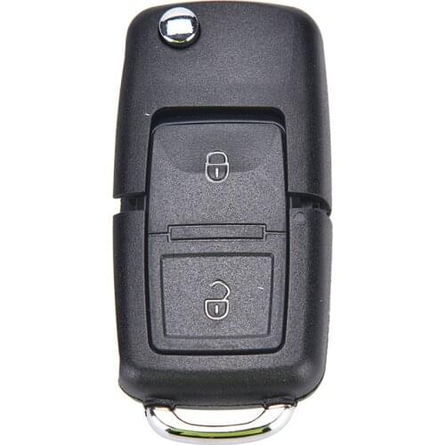 Folding Car Flip Remote Key 2 Buttons Case FOB Shell For GOLF Seat Altea Alhambra Ibiza Without Blade