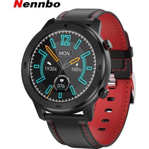 Nennbo NEW Smart Watch Men Sports Tracker Full Touch Screen Health Care Heart RateTiming Measurement IP68 Waterproof Smart Watch