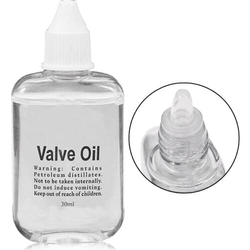 30ml Valve Lubricating Oil Smooth Switch Parts for Sax Saxophone Clarinet－Flute Trumpet Horn Brass Instrument Tools Accessories