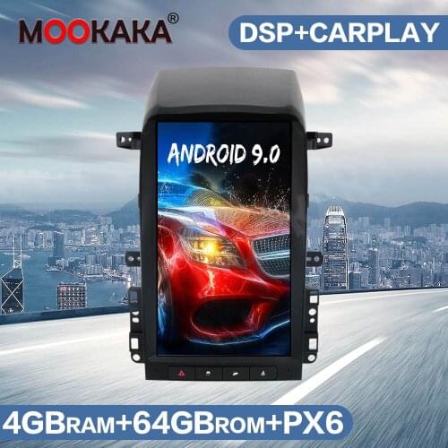 Tesla Vertical Screen Android 9.0 128GB For Chevrolet Captiva 2008 - 2012 Car Radio GPS Navigation Audio Player Stereo Head Unit