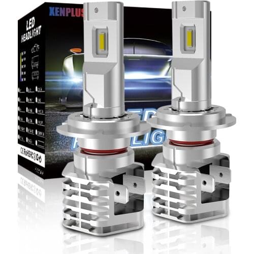 Xenplus W3 2pcs Car Led Headlight H7 H4 H1 H3 H11 H8 H9 9005 9006 Fog Lamp 12000LM CSP Chip Auto Light Bulb