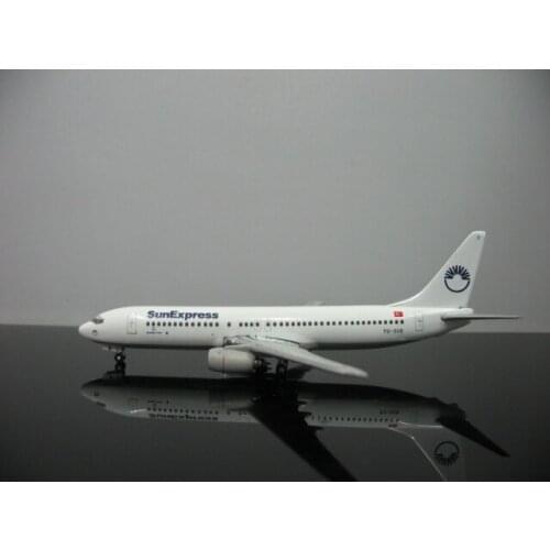 1:500 SunExpress Turkey Airlines 737 TC-SUB Model Aircraft