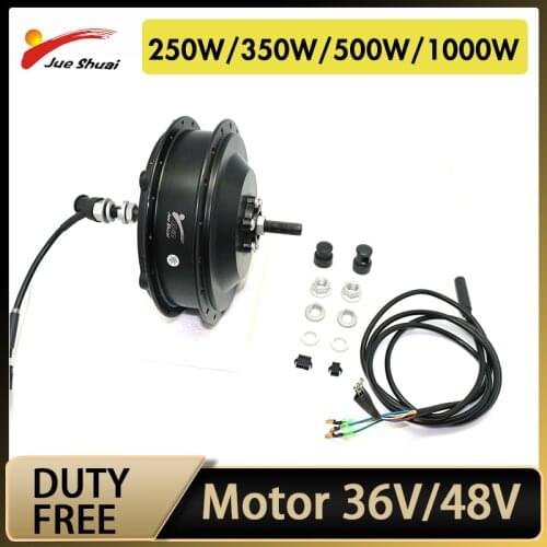 1000W Electric Bike Motor 250W 350W 500W Ebike Brushless Gear Wheel Hub Motor 26“700C 36V 48V Electric Bicycle Conversion Kit