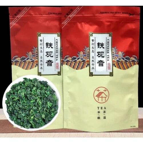 2021 China Oolong Tieguanyin Superior Tie Guan Yin Tea Organic Green Oolong Tea Weight Lose Tea 250g