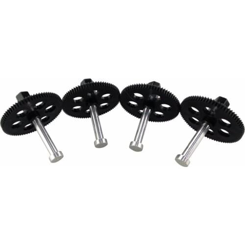 4PCS Spindle with Large Gear UAV Fragile For VISUO XS809W XS809HW XS809 XS809S Folding Quadcopter Spare Parts