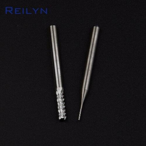5 Pieces For Sale Machine Milling Cutter 0.6mm-3.17mm Size Thread Milling Cutter Tungsten Cobalt Alloy Woodworking Carving