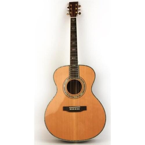 Good quality solid wood acoustic guitar free shipping