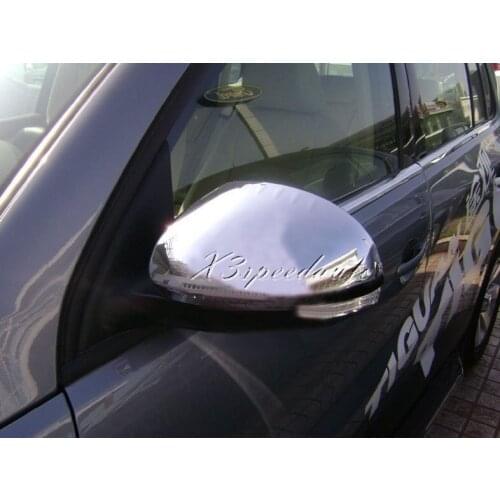 Car Styling Chromed Side Door Mirror Cover For Volkswagen Tiguan 2013-2016
