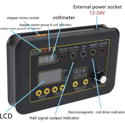 Automobile Ignition Coil Test Injector Solenoid Valve Idling Stepper Motor Instrument Tester