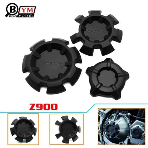 Free delivery NEW 2017 GENUINE FOR KAWASAKI Z900 Z 900 ABS CRANKCASE PROTECTOR SET Engine Guard