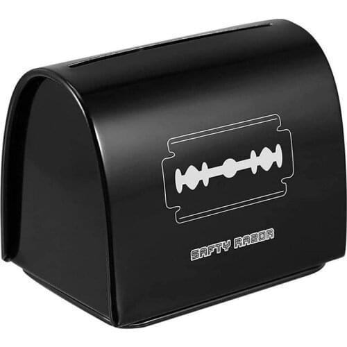 1pcs Blade Disposal Case Razor Cutter Storage Case Replacement Razor Cutter Container Shaving Blade Safe Storage Box