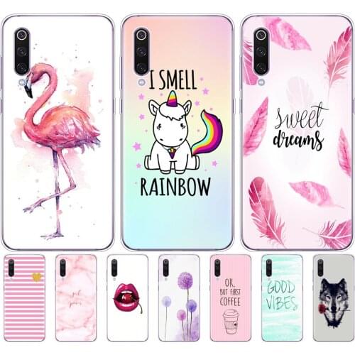Case for xiaomi mi 9 case cover Cartoon Silicon Soft TPU Cover For Xiaomi Mi9 Xiaomi 9 SE Case Phone Shell bumper etui anime