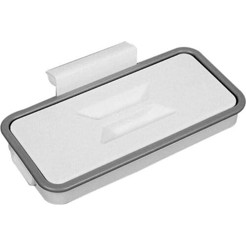 Trash Bag Holder Trash Rack Storage Organizer Trash Basket Hanging Portable Trash Bin For Drawer Cupboard Cabinet Door