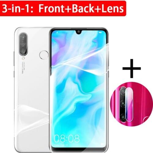 3-in-1 honor20s screen back hydrogel film camera lens protector for Huawei Honor 20S Honor20 20 S aonor 20s Not protective Glass