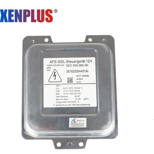 XENPLUS 1 pc 100% NEW OEM HID Xenon Headlight Ballast 12V 5DC 009 060-00 for Mercedes-Benz W211 E320 E350 E550 E63 2118705585
