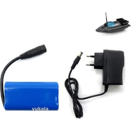 7.4V 5200mah Lipo battery 2S with charger For T188 T888 2011-5 V007 C18 H18 Remote Control Fish Finder Fishing Bait Boat Parts