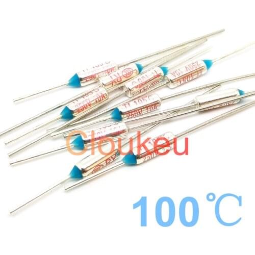 RY Tf 100C 250V10A/15A Metal temperature fuse 100 Centigrade