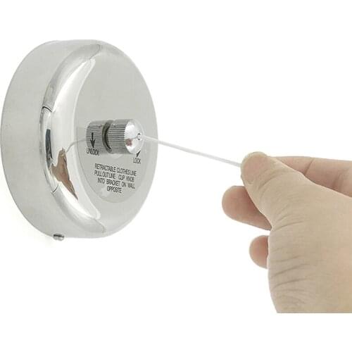 Wall mount 304 Stainless Steel Clothesline Folding Clothes Horse Extendable Drying Rack Clothes Rope