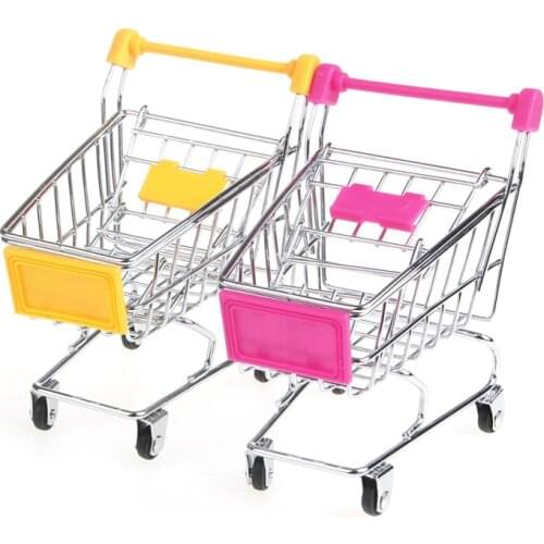 Parrot Bird Mini Supermarket Shopping Cart Intelligence Growth Training Kids Toy