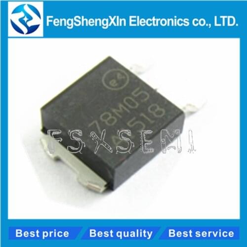 10pcs/lot 78M05 TO252 7805 L78M05CDT Voltage Regulator
