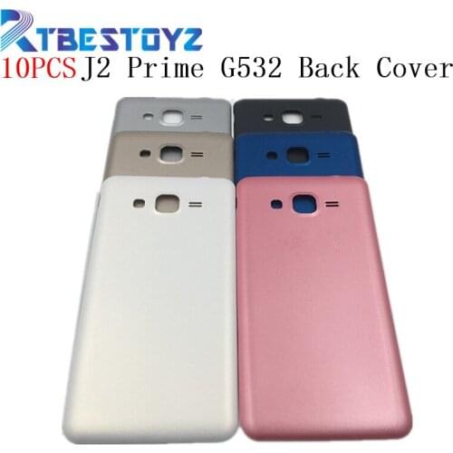 RTBESTOYZ 10PCS 5.0'' Housing Back Cover Rear Battery Door Fundas Replacement Parts For Samsung Galaxy J2 Prime SM-G532F G532