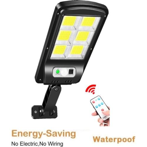 Tabular oblong 100LEDs Rechargeable Solar LED Light Wireless Motion Sensor light Waterproof Emergency solar Wall Lamp Garden Str