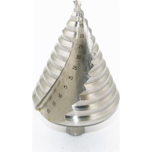 High Speed Steel Step Drill Bit Multifunction Spiral Groove Step Drill Hole Opener Drill Drill Bit Extender