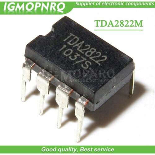 10pcs/lot TDA2822M TDA2822 DIP-8 = UTC2822M UTC2822 Dual Lo-Volt Pwr Amp Audio Amplifiers new original In Stock