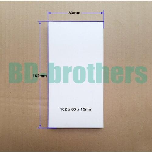 162 x 83 x 15mm Wihte Paper Box for LCD Screen Packing Package Wholesale 200pcs/lot