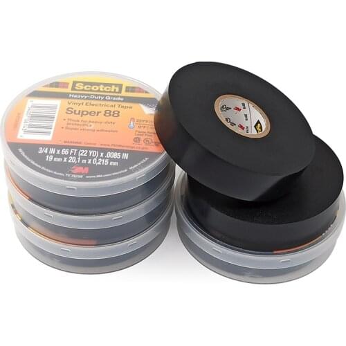 3M Scotch Super 88 3/4 in. x 66 ft. Heavy-Duty Vinyl Electrical Tape